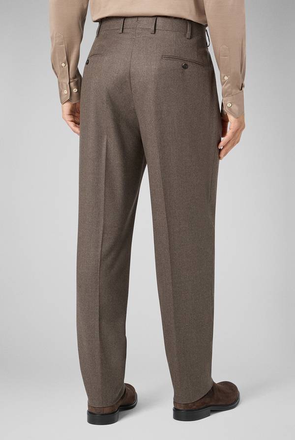 Pull Pal Zileri Pantaloni doppia pince in pura lana Italy