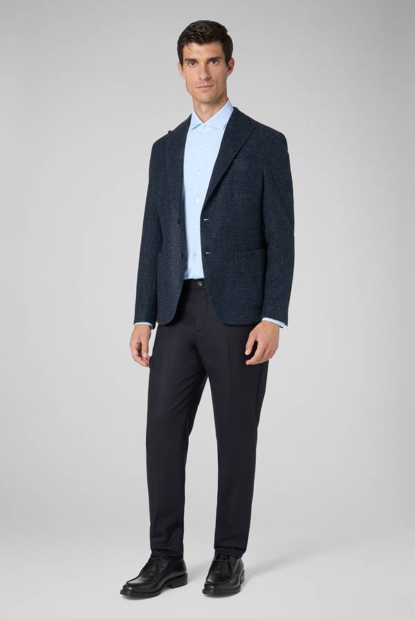 Pull Pal Zileri Pantaloni in lana stretch con banda elastica 2025