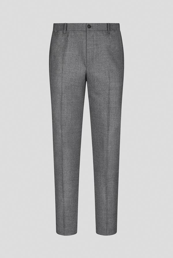 Pull Pal Zileri Pantaloni in lana stretch con banda elastica