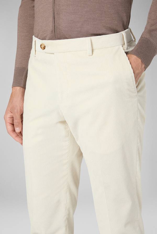 Pull Pal Zileri Pantaloni in velluto corduroy e lana Nuovo