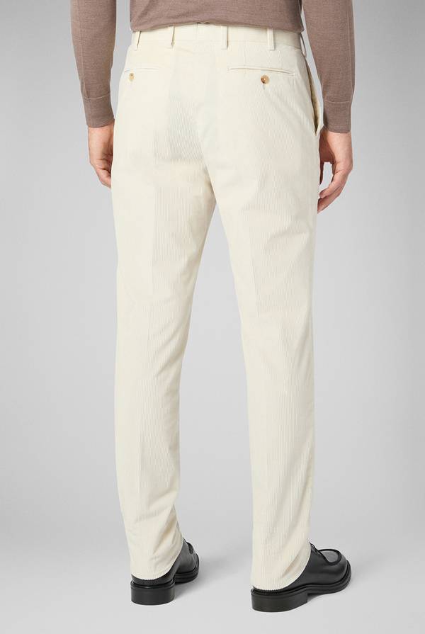 Pull Pal Zileri Pantaloni in velluto corduroy e lana Nuovo