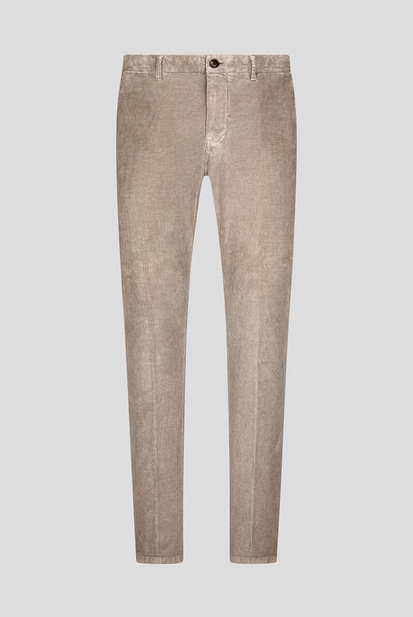 Pull Pal Zileri Pantaloni chino tinti in capo in cotone corduroy Soddisfazione Garantita