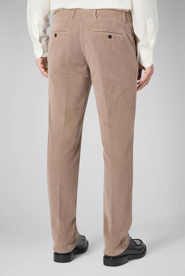 Pull Pal Zileri Pantaloni chino tinti in capo in cotone corduroy Soddisfazione Garantita