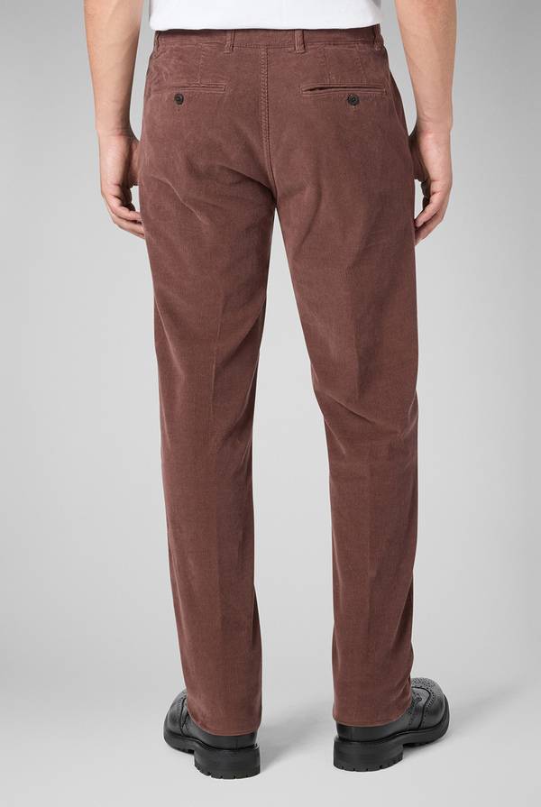 Pull Pal Zileri Pantaloni chino tinti in capo in cotone corduroy Qualità Garantita