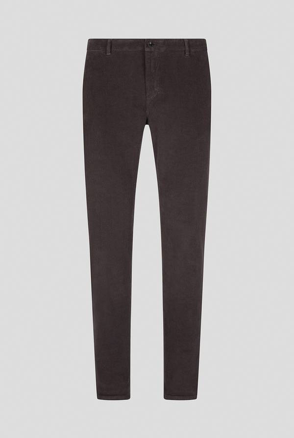 Pull Pal Zileri Pantaloni chino tinti in capo in cotone corduroy