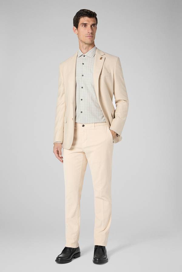 Pull Pal Zileri Pantaloni chino tinti in capo in cotone corduroy Acquista Ora