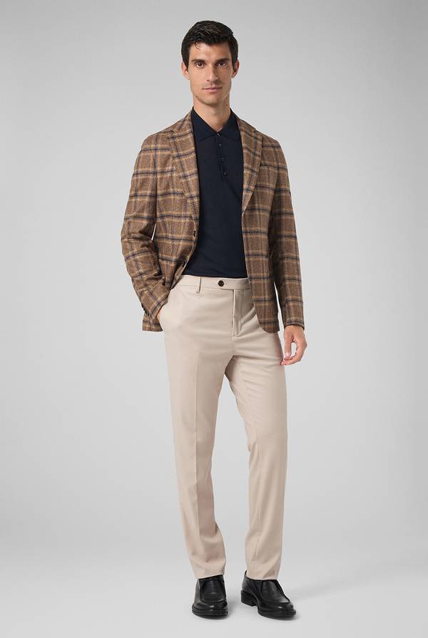 Pull Pal Zileri Pantaloni chino in tencel stretch Fino Al -60%
