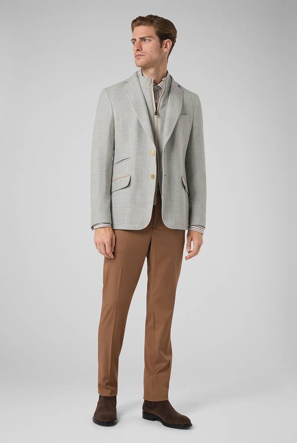 Pull Pal Zileri Pantaloni chino in tencel stretch Shopping Online