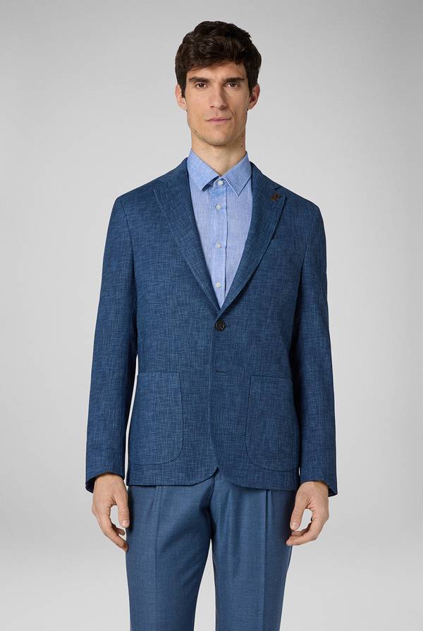 Pull Pal Zileri Giacca Brera in misto lana, cotone e nylon Offerta