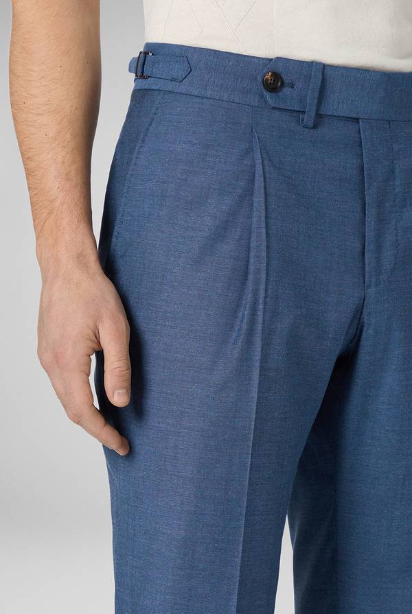 Pull Pal Zileri Pantalone in lana e bamboo Italy