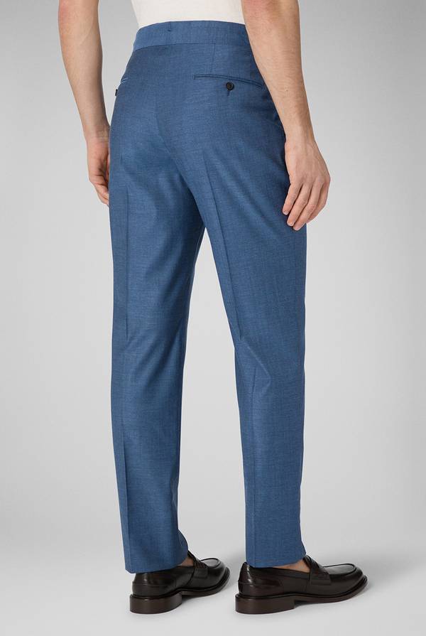 Pull Pal Zileri Pantalone in lana e bamboo Italy