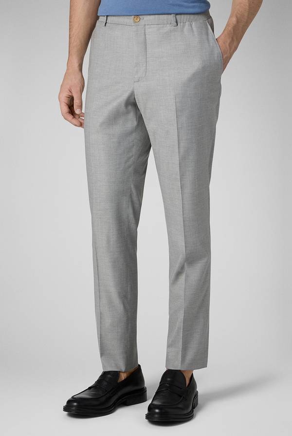 Pull Pal Zileri Pantalone classico in lana e bamboo Italia