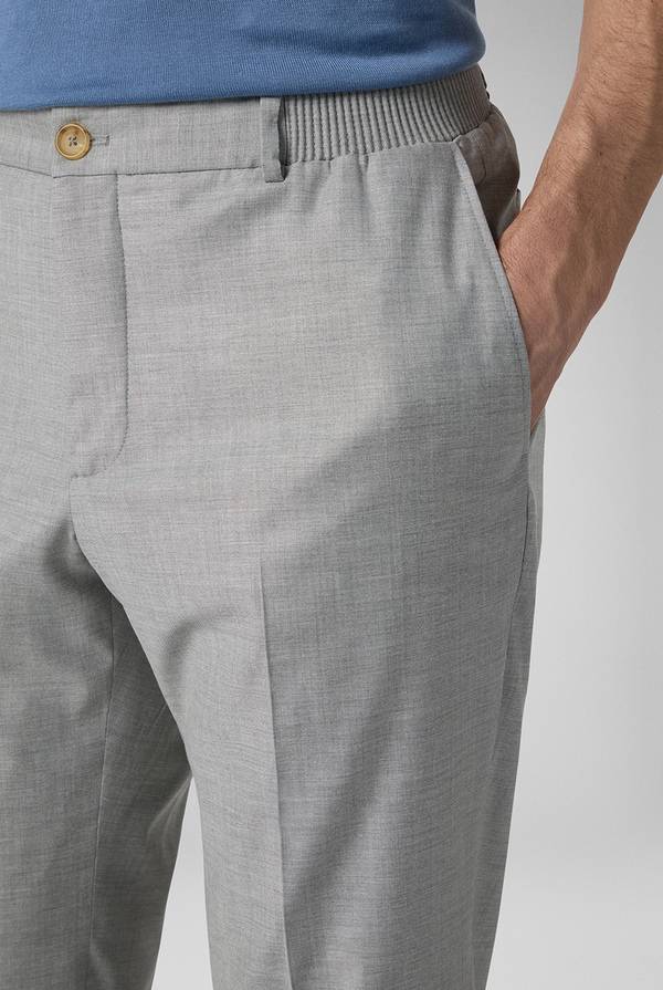Pull Pal Zileri Pantalone classico in lana e bamboo Italia
