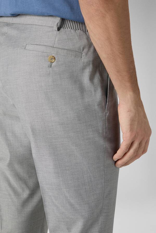 Pull Pal Zileri Pantalone classico in lana e bamboo Italia