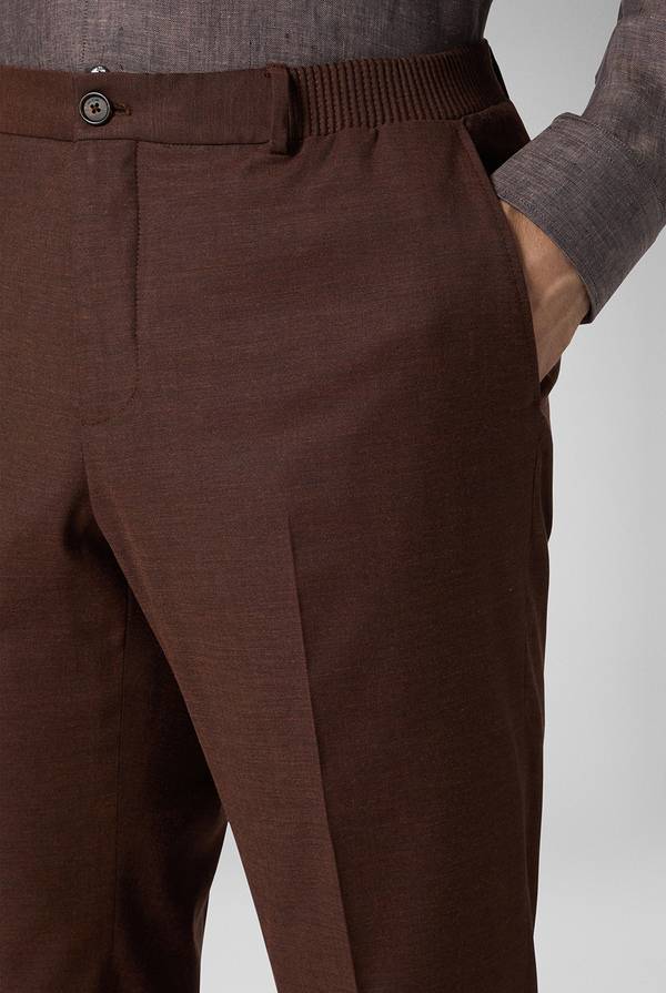 Pull Pal Zileri Pantalone classico in lana e bamboo 2025