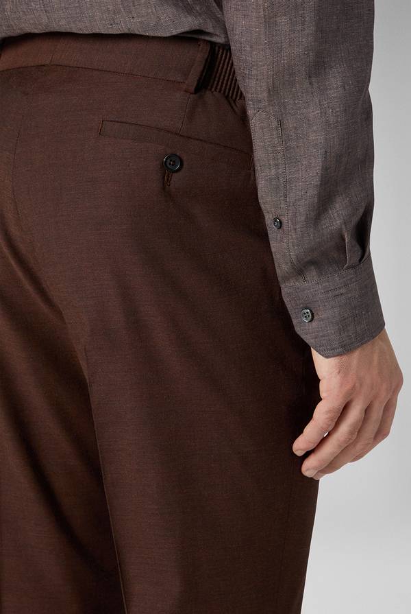 Pull Pal Zileri Pantalone classico in lana e bamboo 2025