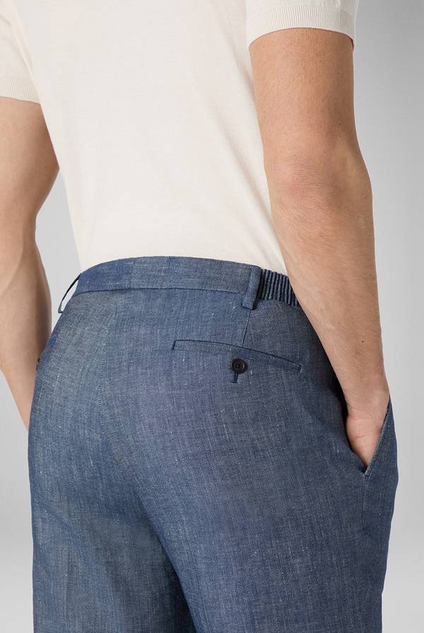 Pull Pal Zileri Pantalone in lino e cotone stretch In Linea