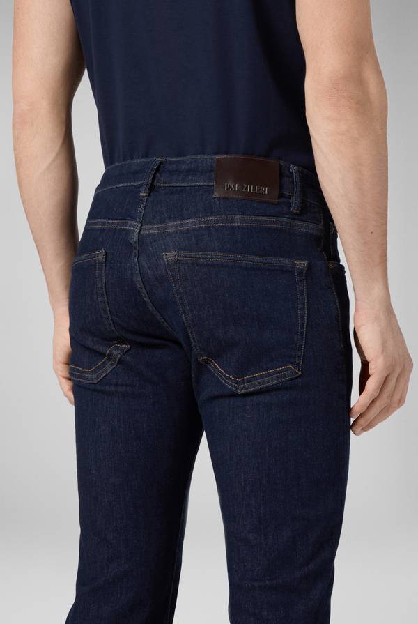 Pull Pal Zileri Denim 5 tasche lavaggio scuro Soddisfazione Garantita