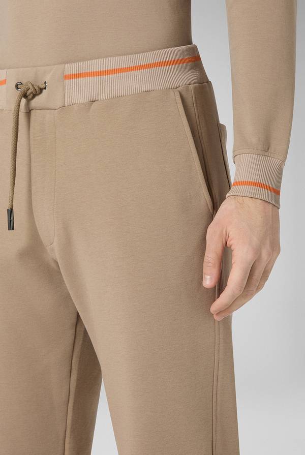 Pull Pal Zileri Jogger in felpa con eleastico sul fondo Consegna Veloce