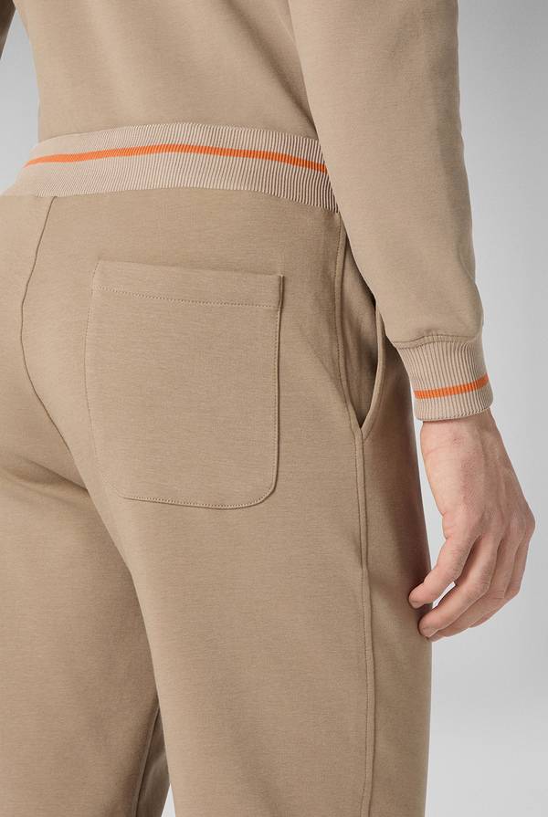 Pull Pal Zileri Jogger in felpa con eleastico sul fondo Consegna Veloce
