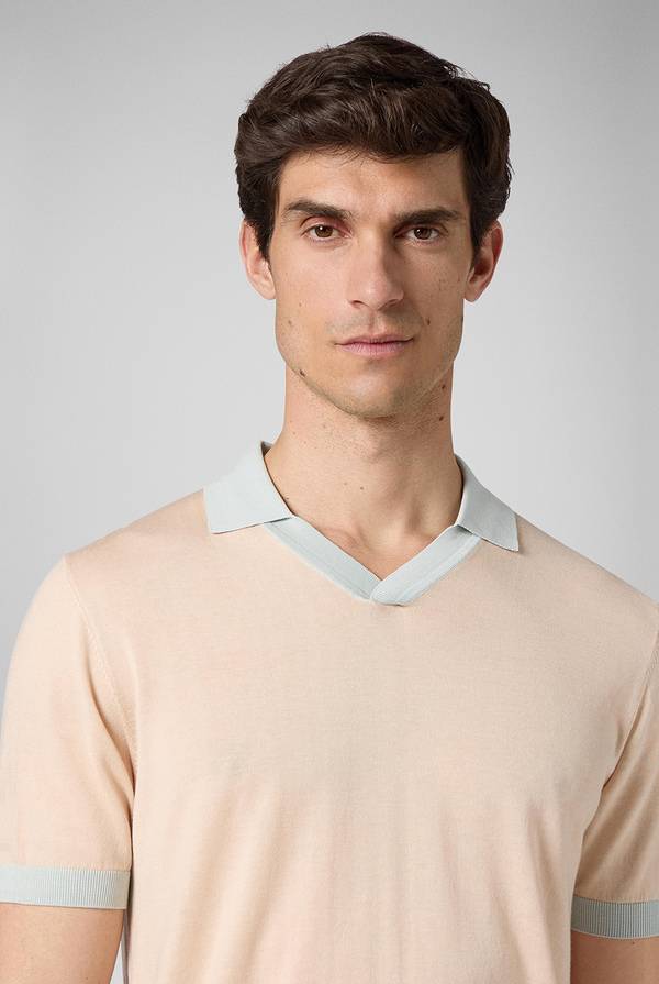 Pull Pal Zileri Polo a maniche corte con scollo a V Sottocosto