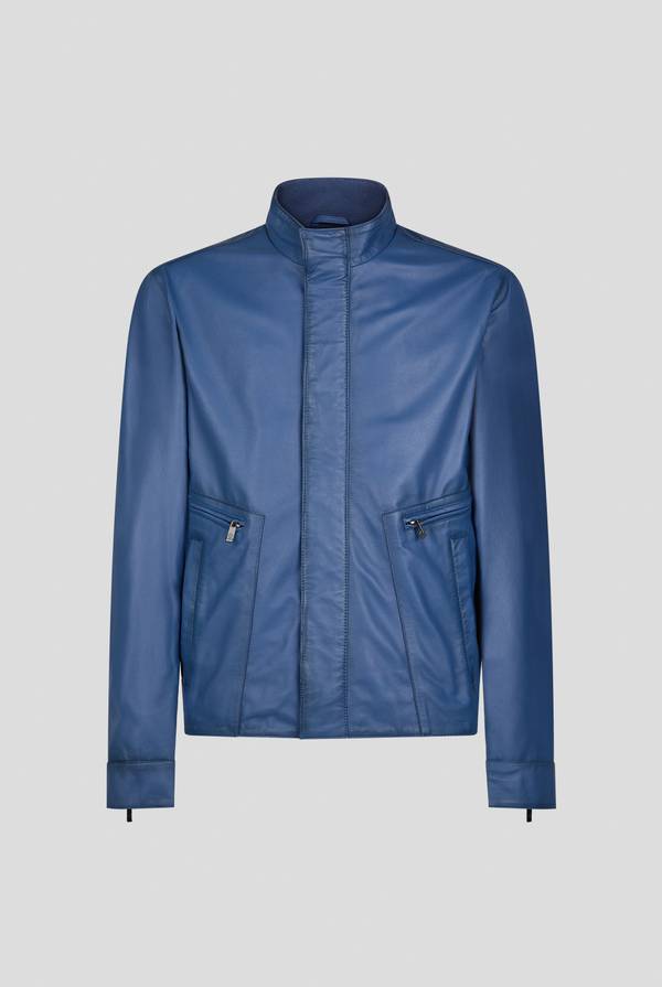 Pull Pal Zileri Biker in nappa color anice