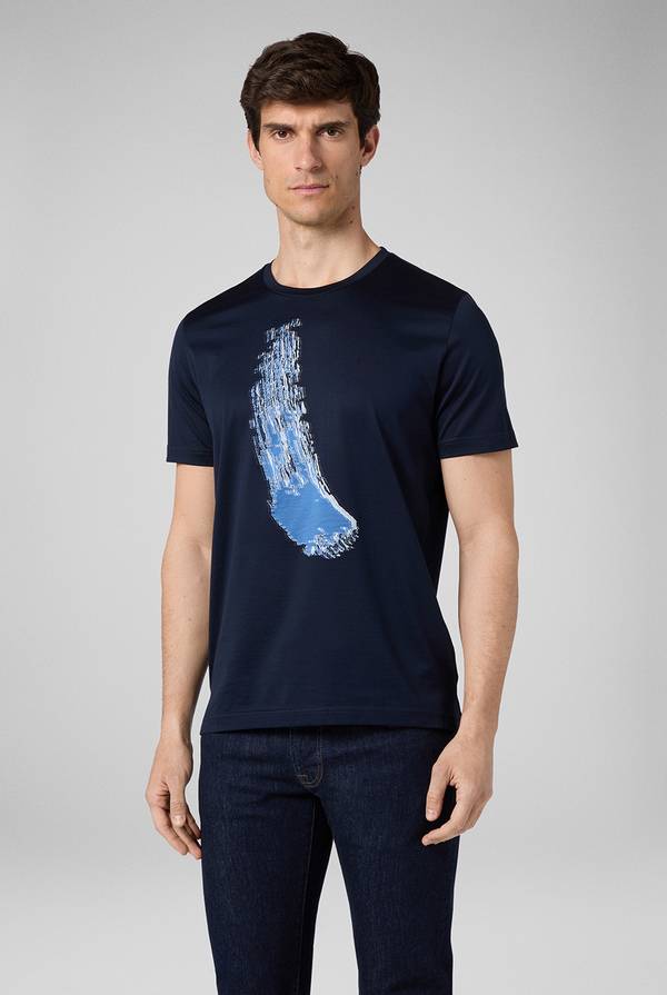 Pull Pal Zileri Tshirt con lavorazione jacquard Sconto
