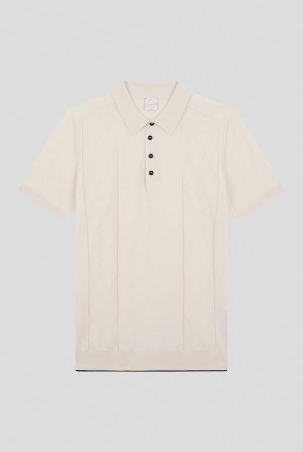 Pull Pal Zileri Polo in maglia con calati Economico