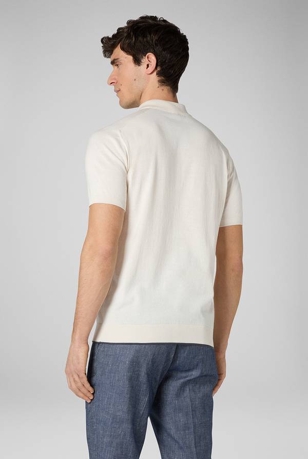 Pull Pal Zileri Polo in maglia con calati Economico