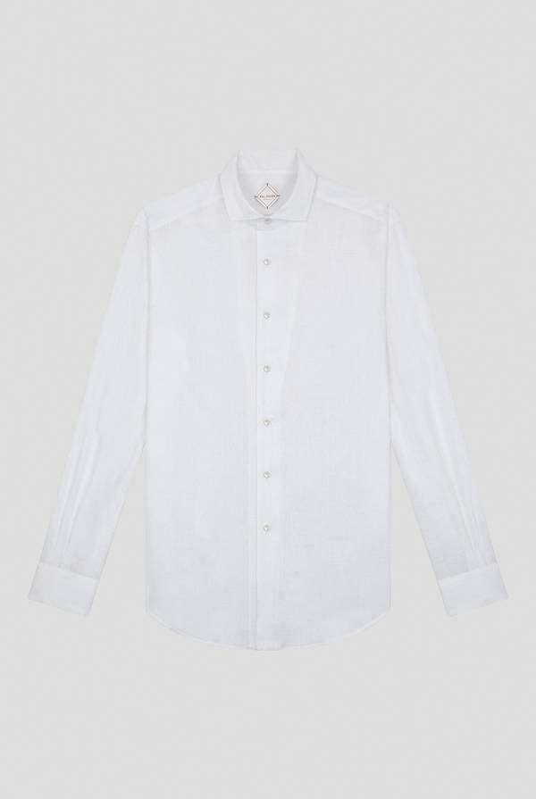 Pull Pal Zileri Camicia in lino bianca