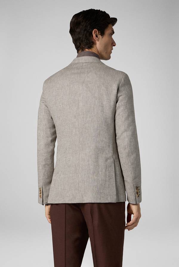 Pull Pal Zileri Giacca Brera in lino e cotone In Vendita