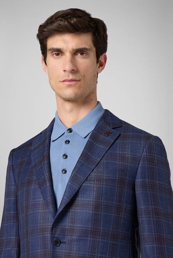 Pull Pal Zileri Giacca Vicenza in lana, seta e lino Moda