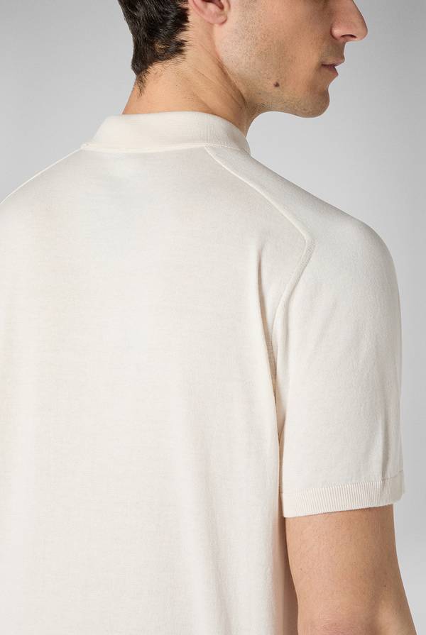 Pull Pal Zileri Felpa in cotone stretch con logo 2025