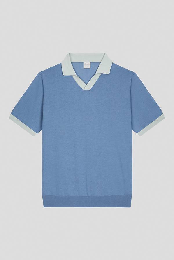 Pull Pal Zileri Polo a maniche corte con scollo a V Promozione