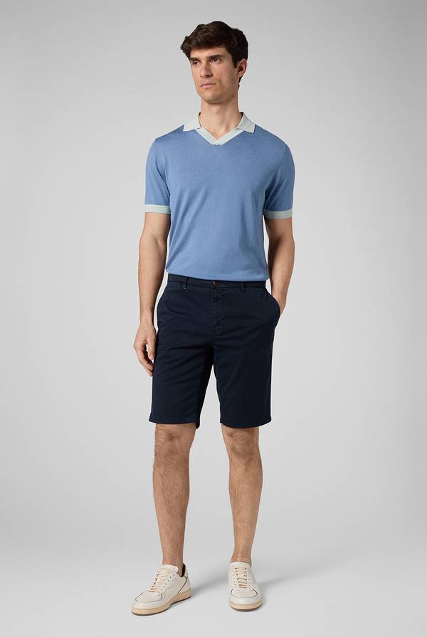 Pull Pal Zileri Polo a maniche corte con scollo a V Promozione