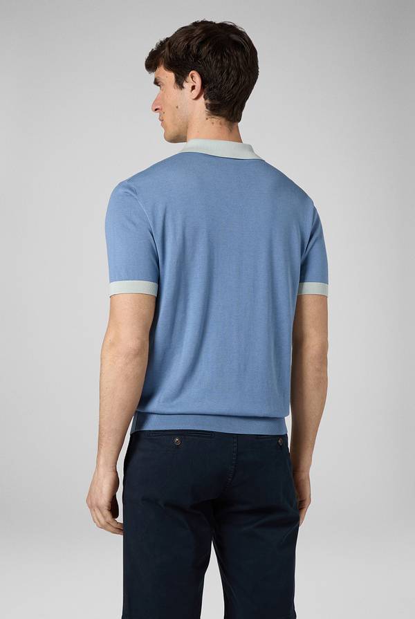 Pull Pal Zileri Polo a maniche corte con scollo a V Promozione