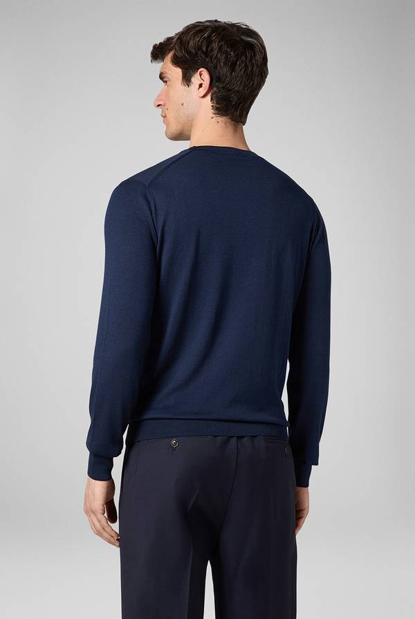 Pull Pal Zileri Girocollo in seta e cotone Pezzi Unici