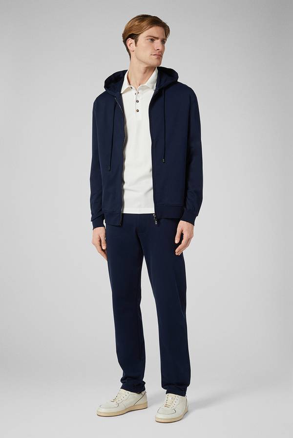 Pull Pal Zileri Felpa con cappuccio in puro cotone Soddisfazione Garantita