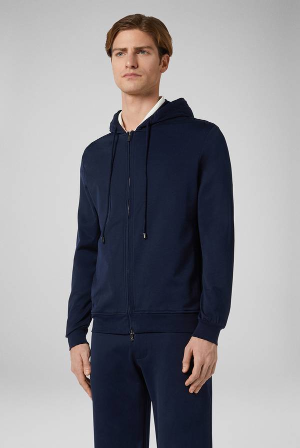 Pull Pal Zileri Felpa con cappuccio in puro cotone Soddisfazione Garantita