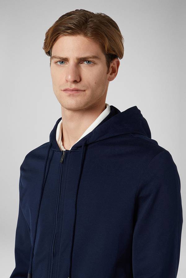 Pull Pal Zileri Felpa con cappuccio in puro cotone Soddisfazione Garantita