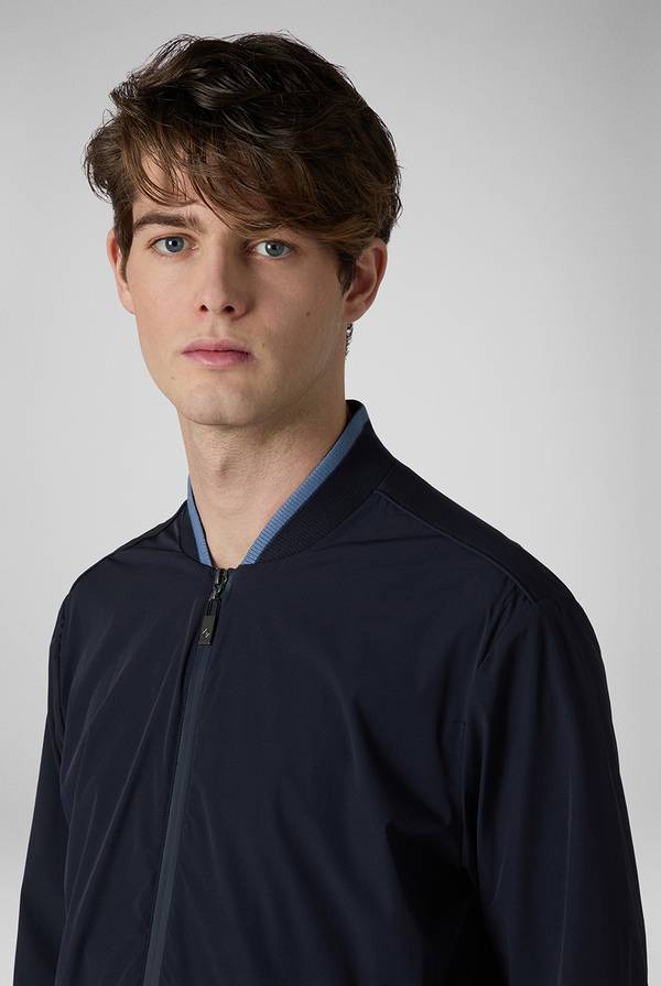 Pull Pal Zileri Bomber in soft shell color tortora Consegna Veloce