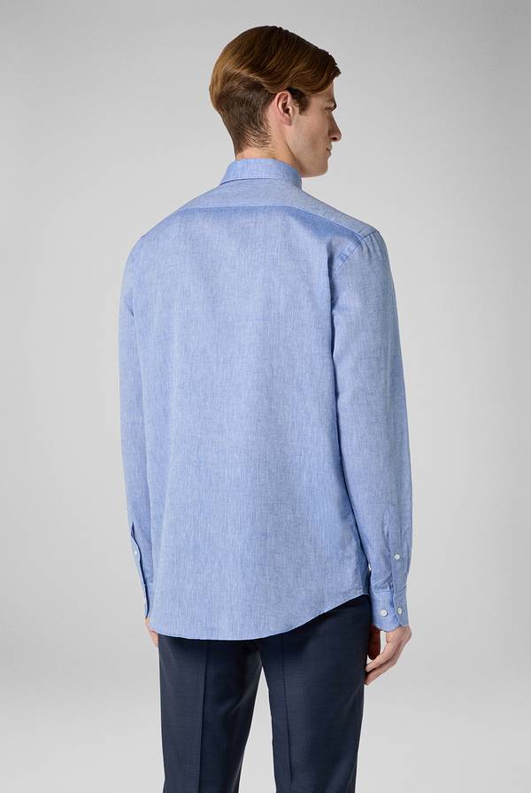 Pull Pal Zileri Camicia in lino e cotone Presa