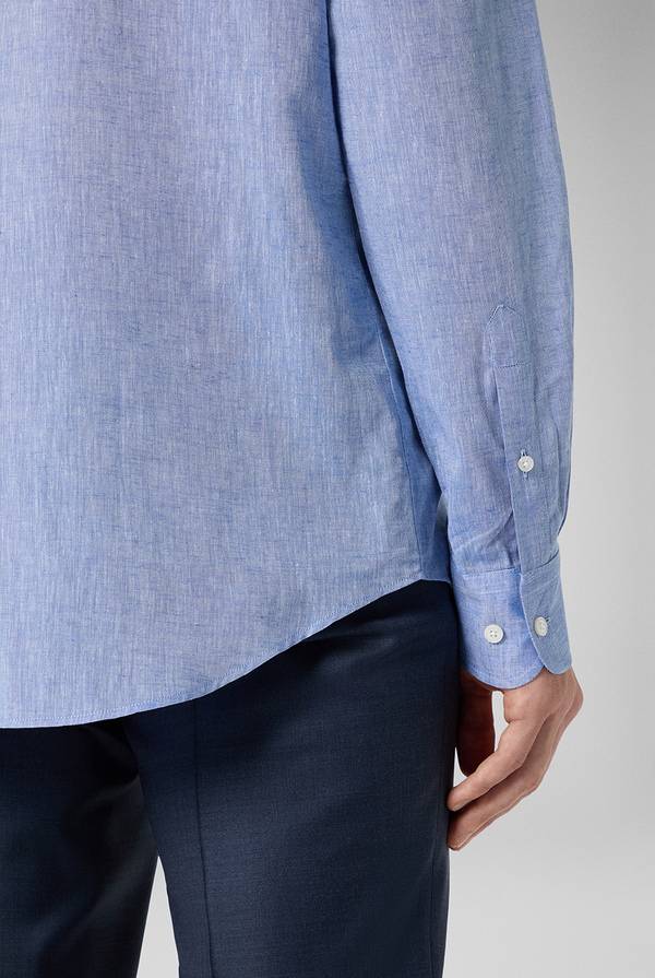 Pull Pal Zileri Camicia in lino e cotone Presa