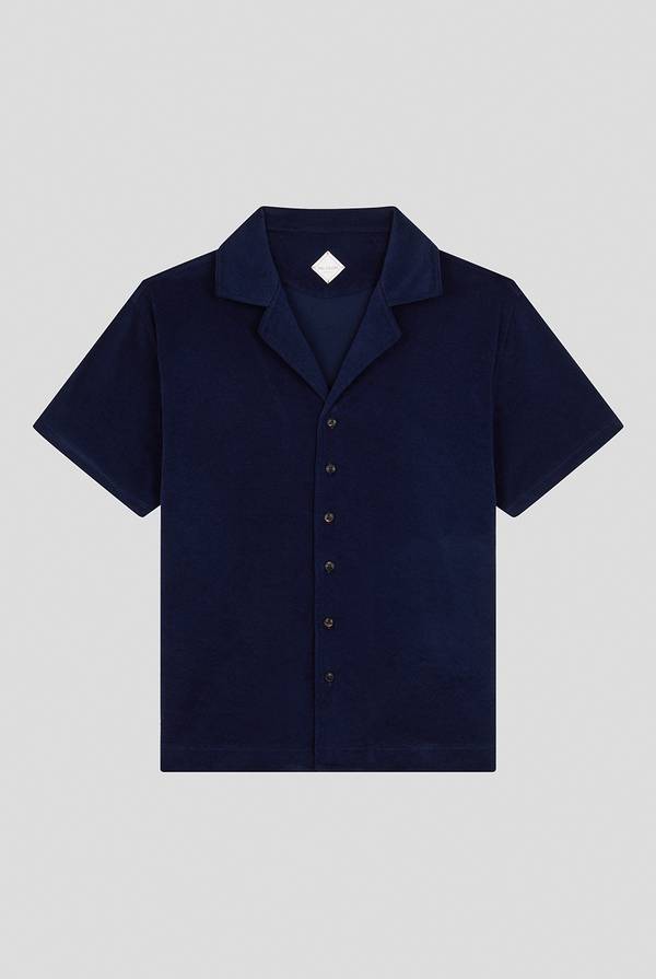 Pull Pal Zileri Camicia bowling in jersey Economico