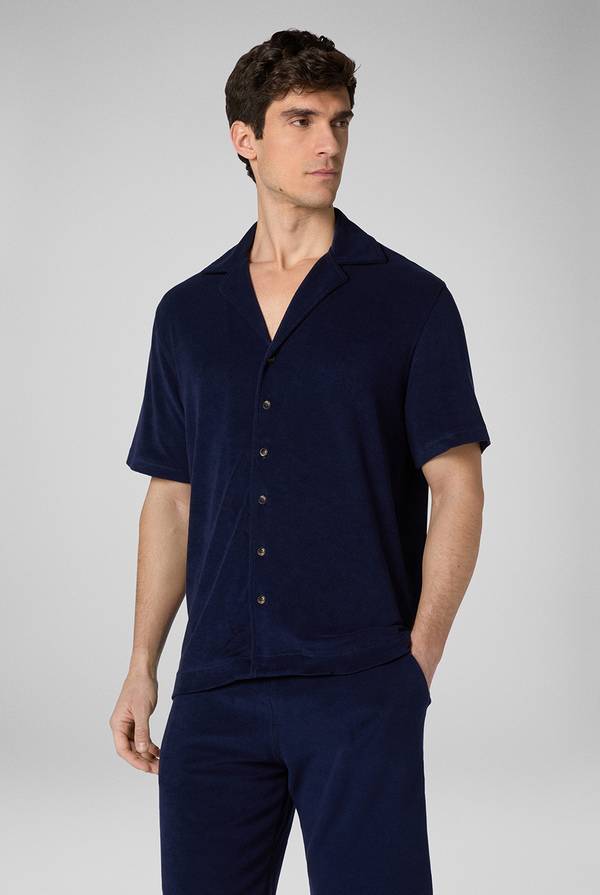 Pull Pal Zileri Camicia bowling in jersey Economico