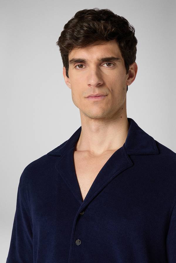 Pull Pal Zileri Camicia bowling in jersey Economico