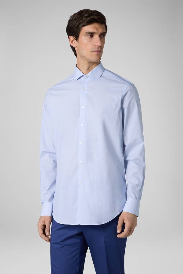 Pull Pal Zileri Camicia collo Torino azzurra In Vendita