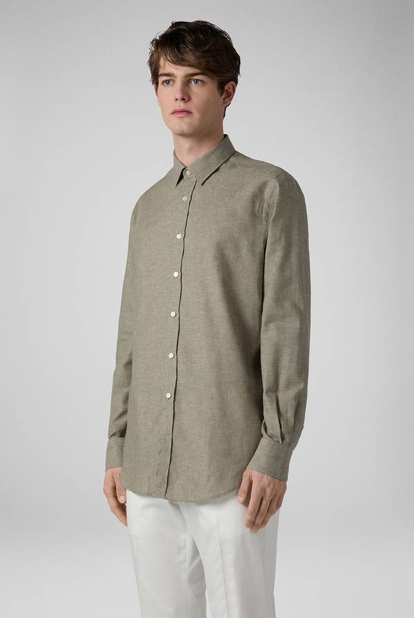 Pull Pal Zileri Camicia in lino e cotone I Più Venduti
