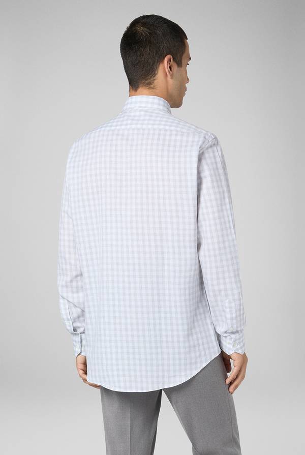 Pull Pal Zileri Camicia micro fantasia con collo Milano In Linea