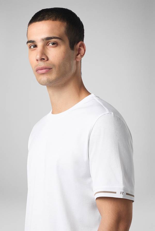 Pull Pal Zileri T-Shirt in jersey con logo ricamato Online